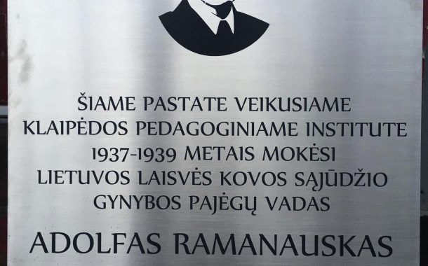 Kodėl A. Ramanausko–Vanago atminimas Klaipėdoje bus įamžintas tik po rinkimų