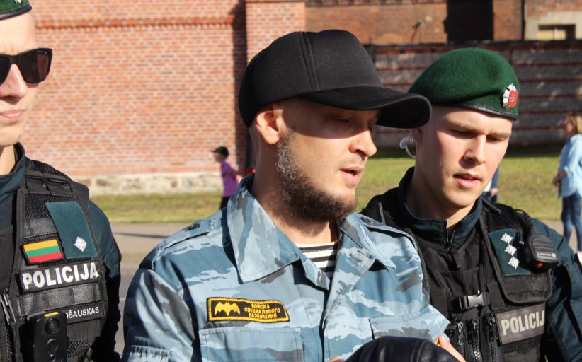 Klaipėdos centre sulaikytas Rusijos karinės žvalgybos uniformą vilkėjęs vyras